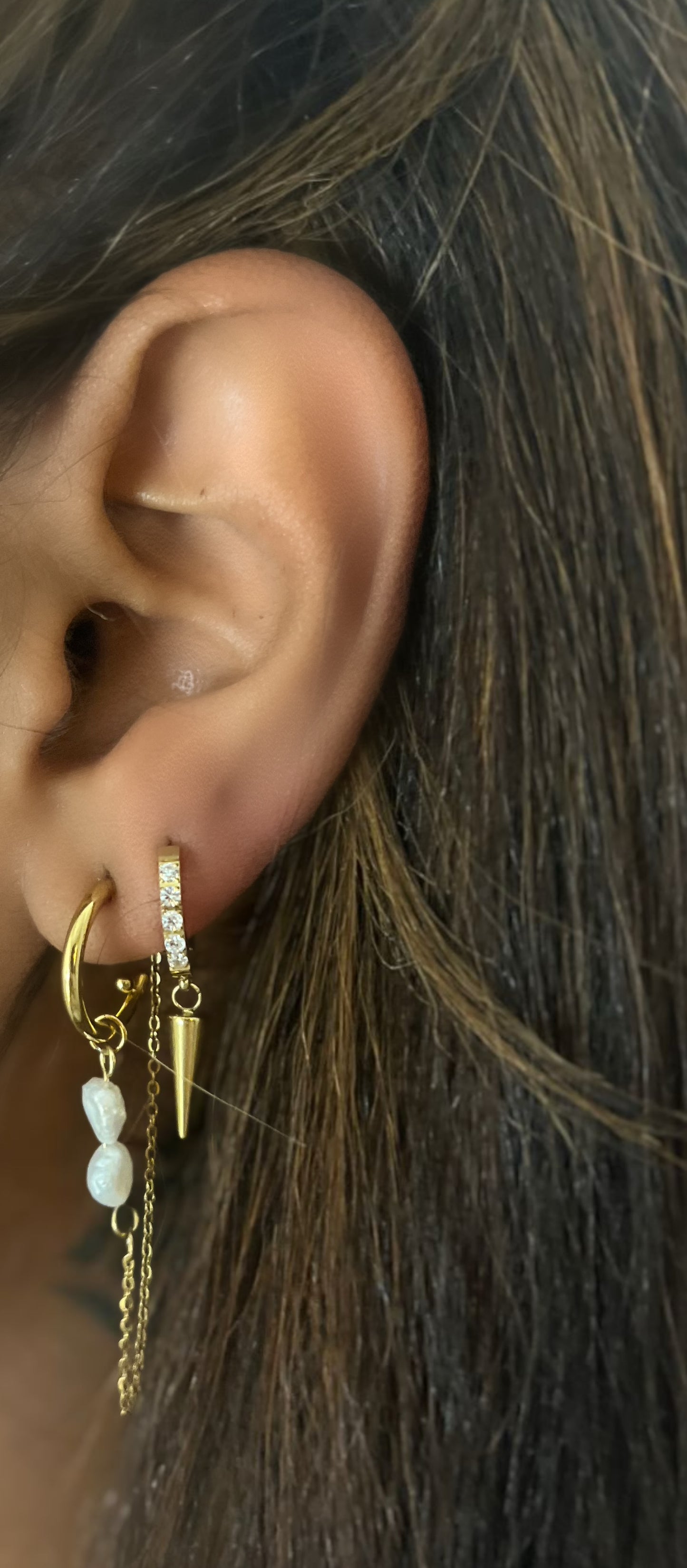 Boucles d'oreilles Triangulo