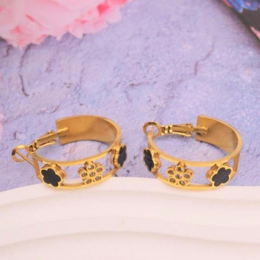 Boucles d'oreilles Fleuria